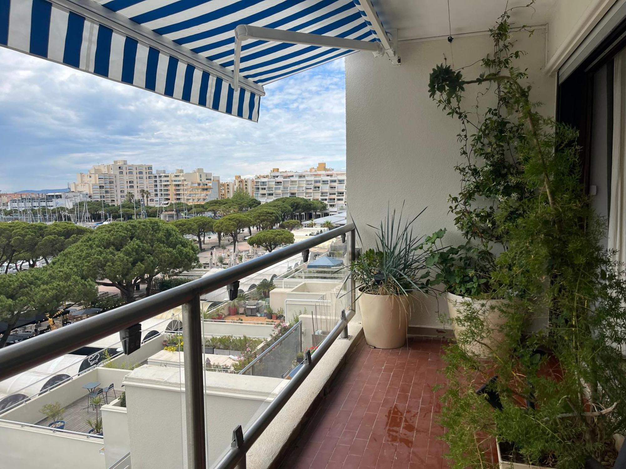 T3 Vue Port 200M De La Plage 2 Chambres Avec Garage Carnon-Plage Extérieur photo