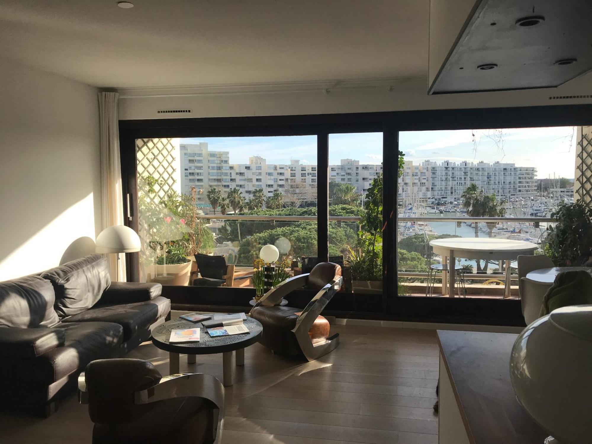 T3 Vue Port 200M De La Plage 2 Chambres Avec Garage Carnon-Plage Extérieur photo
